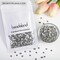 14440 Pieces Flat Back Crystal Rhinestones Round Gems for Nail Art and Craft Glue Fix, Crystal (4.6-4.8mm) SS20